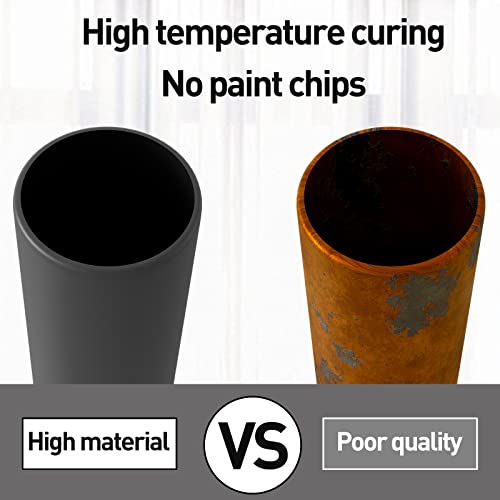 Huhote Shoe Rack 5 Tiers Iron Mesh Freestanding Shoe Organizer Storage Shelf, Storage Rack Space Saving Shoe Stand Black Metal Shoe Shelf Garage Shelving For Entryway, Hallway, Living Room,Closet #TOP5