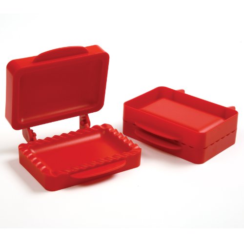 Norpro Mini Pocket Pie Mold, Red 4.75 inch x 4.5 inch/12cm x 11.5cm