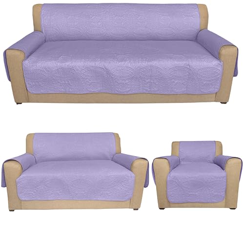 Opiniones y reviews de remate de lavadoras comprados en linea. 42 Yamel Hogar - Cubre Salas–Set de 3 Piezas – Individual, Love Seat, Triple – Hipoalergenico – Unión Sonido Alta frecuencia – Sin Hilos - Fundas para sillones –...