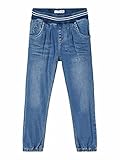 Hüfte: Baggy Fit NAME IT Child Jeans Powerstretch Baggy Fit 110Medium Blue Denim