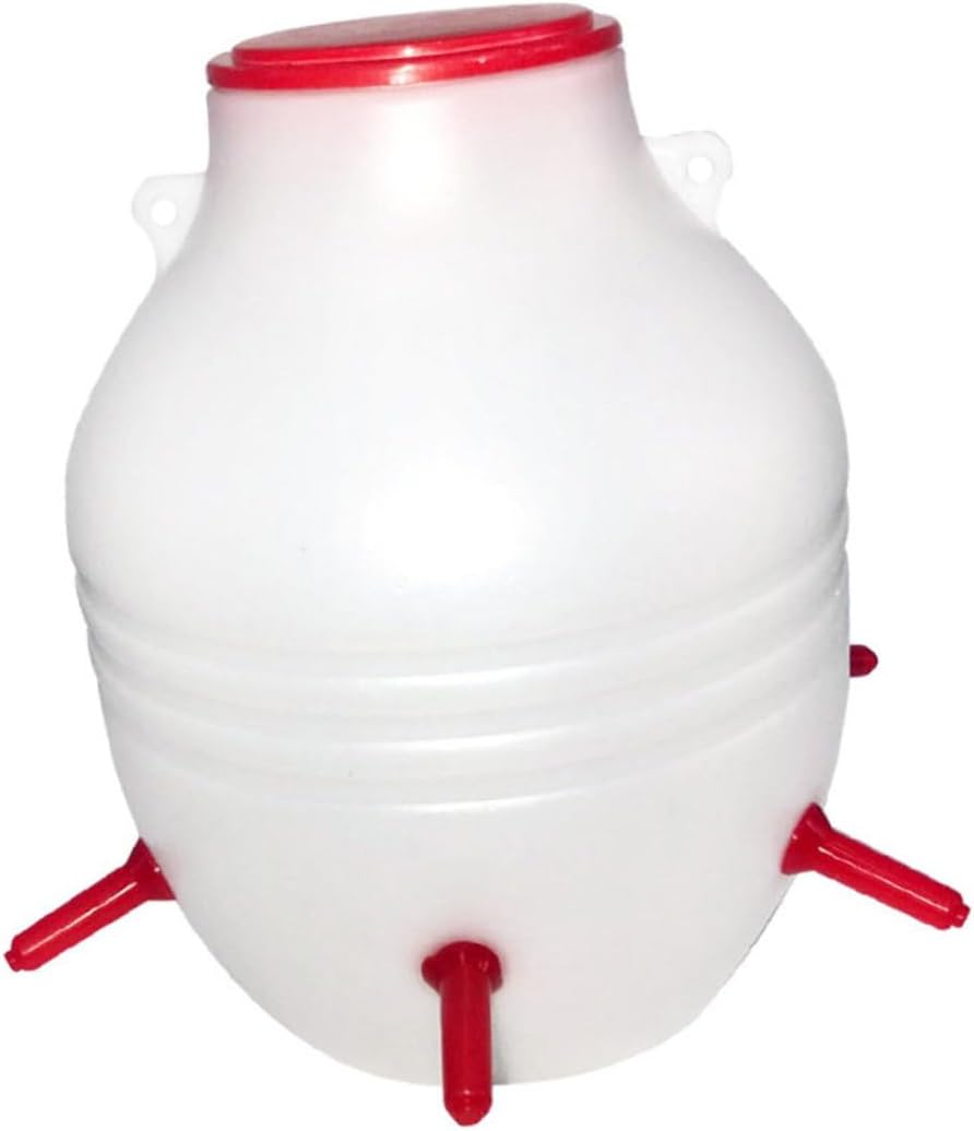 Poultry Breeding Feeder Bucket with Nipples Lamb Feeding Bottle for Goats Dogs and Piglets Durable Automatic Nursing Tool for Farm Animals