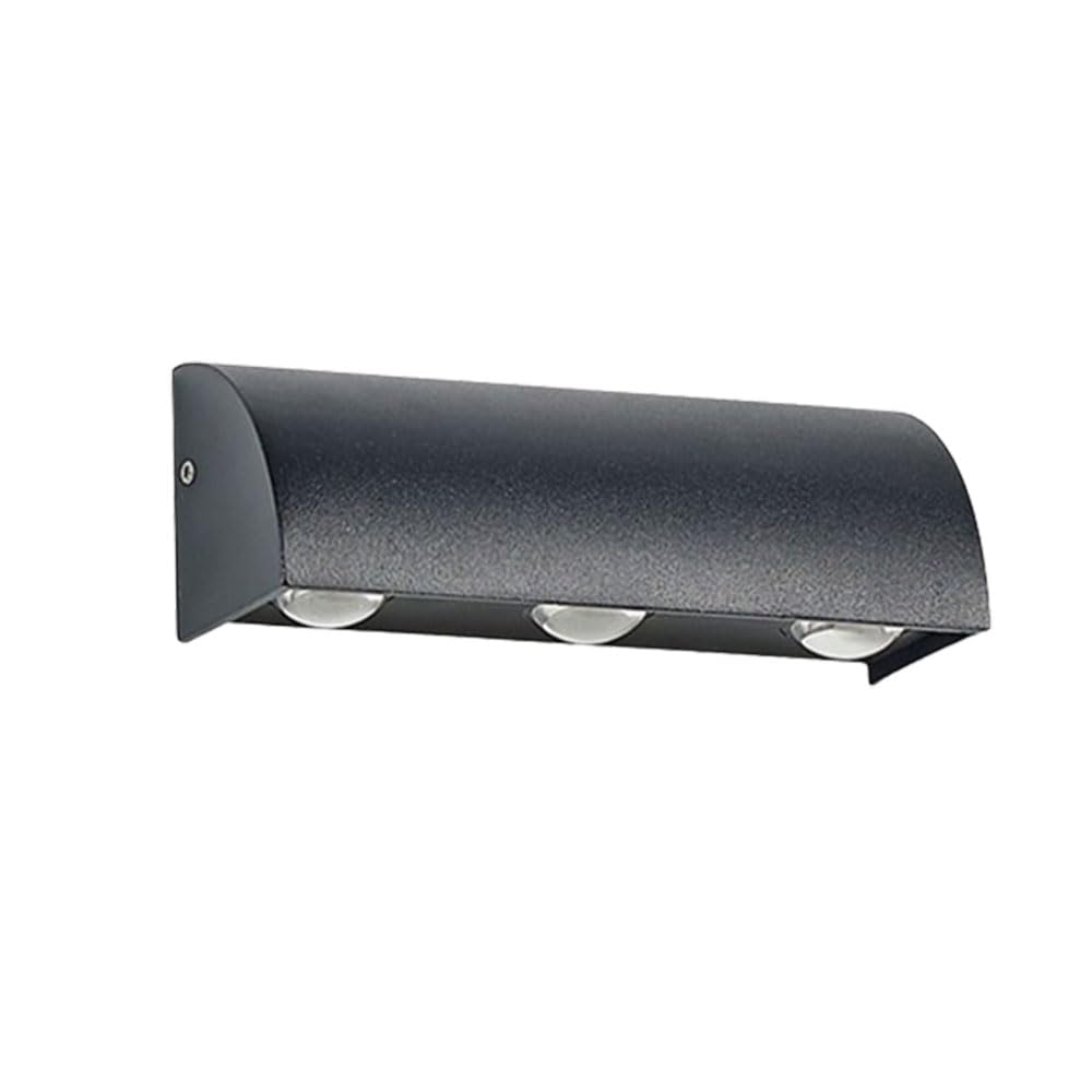 Applique Murale d'extérieur Noire à LED, Simple, Haute luminosité, intégrée, étanche IP65, en Aluminium, pour Maison, terrasse, Porche