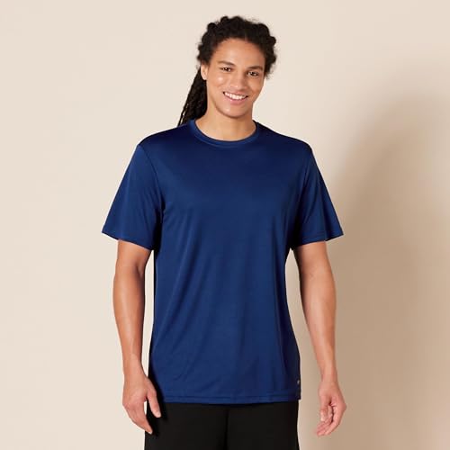 Image of Amazon Essentials Men's Moisture Wicking Breathable Active Performance Tech Gym T-Shirts, Pack of 2