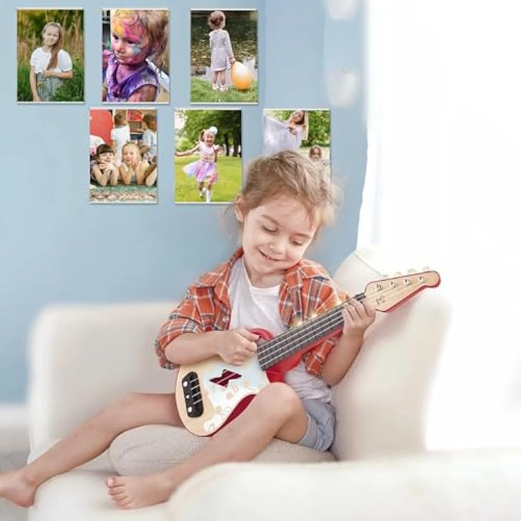 8x10 Acrylic Picture Frames,Set of 6 Clear Photo Frame for Wall,Clear Frameless picture Frames 8 x 10,Floating Hanging Picture Frames 8 x 10 for Home, School, Office