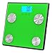 Pyle Health PHLSCBT4GN Bluetooth Digital Weight Personal Health Scale with Wireless Smartphone Transfer, Green