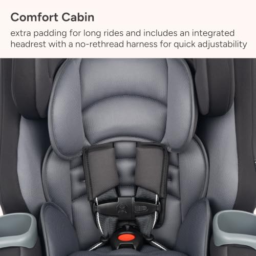 Baby Trend Journey 4-in-1 Convertible Car Seat, Dash Black - image 5
