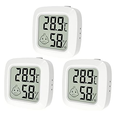 Thermometer für Innenräume 3 Stück Cover