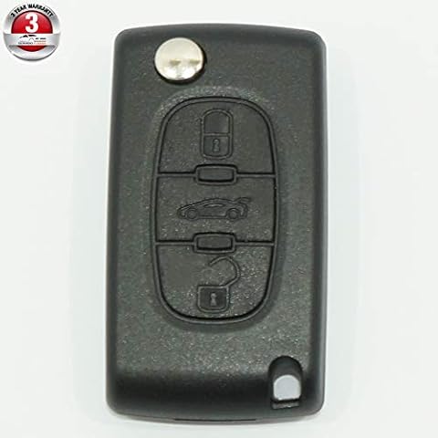 [DTi MSA1049] DoradoTuning Car Replacement 3 Button Remote Fob Flip Key Case / ◆ Boxer ◆ Expert ◆ Partner ◆ 806 ◆ 106 ◆ 306 ◆ 206 Cover