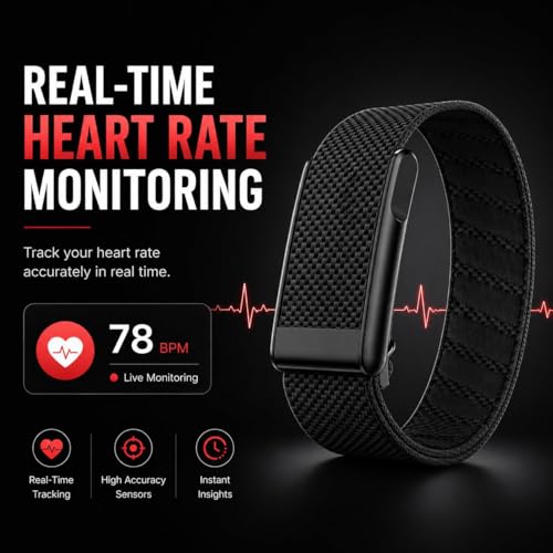 Image of Loop Smart Fitness Band with Heart Rate, SpO2, Body Temperature, HRV Analysis, 30+ Sports Modes, Sleep and Stress Monitor, 7 Days Battery, Subscription Free (Light Green)