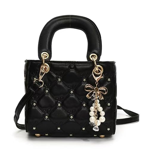 Bolso DISSONA de cuero sintético para mujer con asas de mano miniatura 1