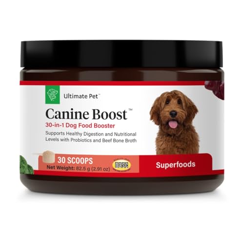 Ultimate Pet Nutrition Canine Boost, 30-in-1 Natural Grain Free D...