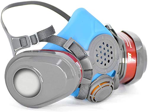 Cheapest 🛒 T-61 Half Face Respirator - Double Activated Charcoal Air filter – Industrial Grade Quality