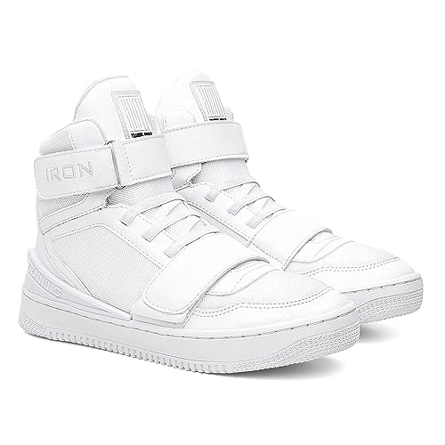 Tênis para Fitness Feminino com Faixa de Apoio no Pé, Branco (BRANCO, BR, Adulto, Numérico, 37)