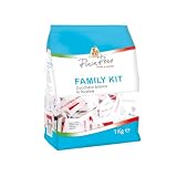Pinin Pero Zucchero Bianco in bustine 1 Kg - Kit Family 150 bustine da 6,6 g - Made in Italy