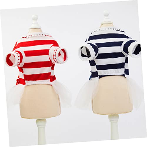 Toddmomy 2 Unidades saia tule pet traje tutu cachorro vestido cachorro para meninas light levinho ve