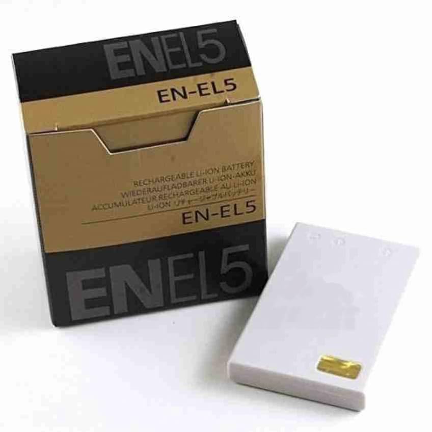 Image of Rechargeable Camera Battery Compitable for Nikon EN-EL5 Battery (3.7V 1100mAh) Camera for COOLPIX P530 COOLPIX P520 COOLPIX P510 COOLPIX P500 COOLPIX P100 COOLPIX P90 COOLPIX P6000