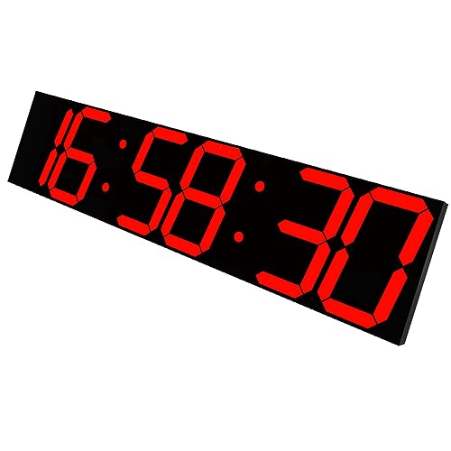 文字が見やすい大画面デジタル時計