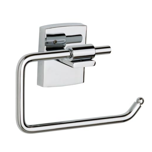 Nie Wieder Bohren klaam Toilettenpapierhalter, selbstklebend, inkl. Befestigungsset, garantiert rostfrei, 95mm x 142mm x 47mm