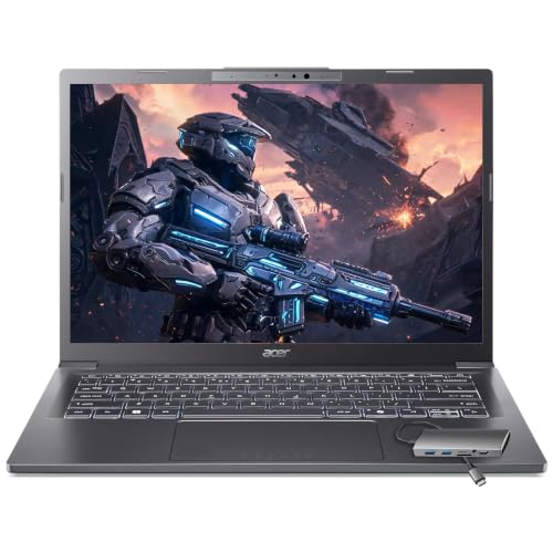 acer Aspire Touchscreen Laptop Computer, Lifetime Office 365, Intel Core Ultra 7 258V, 32GB LPDDR5X, 1TB PCIe SSD, 14" FHD IPS, AI Copilot+ PC, WiFi 6, USB-C HUB, Backlit KB, Windows 11 Home, Gray