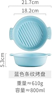 Talerze Talerzyki do pieczywa Zestawy mieszane Nordic ceramiczny ser pieczony talerz ryżu obuuszny grill mięso skrzydełka z kurczaka taca porcelana kolorowy talerz sałatka owocowa danie deserowe