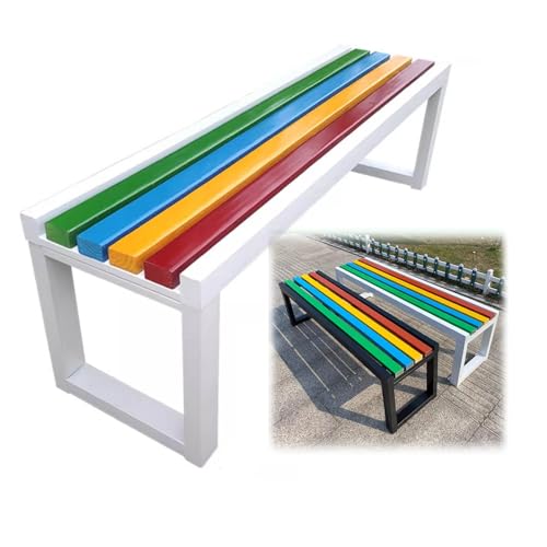 Banc en bois résistant aux intempéries pour sécuriser l'assise de jardin