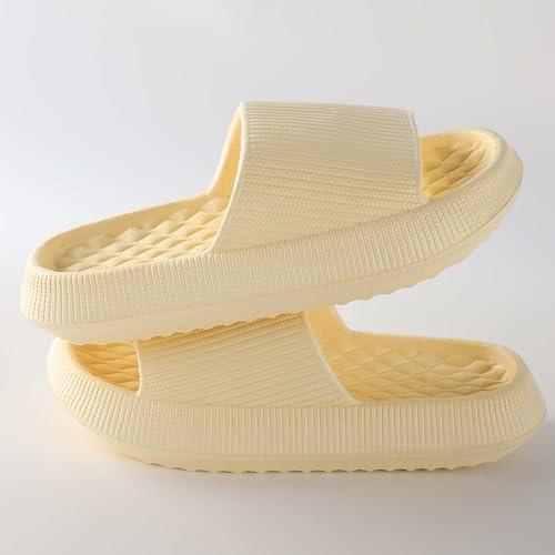 Comfortable Arch Support Pillow Soft Slip On Sandals House Shower Shoes Cloud Sandals Comfy Indoor Outdoor Slides Unisex Pillow Slippers for Women & Men Non Slip Quick Drying for Women4