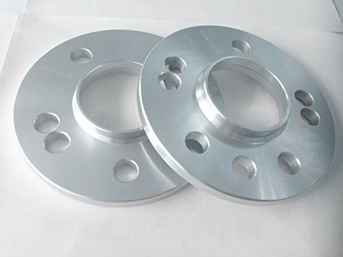 NB-AERO Four Hub Centric Wheel Spacers Adapters 10MM or 2/5" Thickness 5 x 108mm Bolt Pattern 65.1mm Center Bore