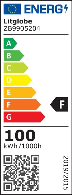 Faretto LED Da Esterno 100W | 10000LM, 6500K | Luci Di Sicurezza IP65 Super Luminose Con 144 LED | Per Giardino, Officina, Cortile, Stadio