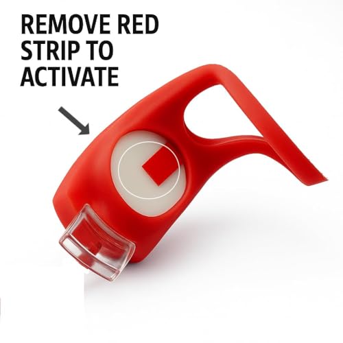 8 Luces para Bicicleta, Luces de Silicona LED para Bicicleta Delantera y Trasera, Resistente al Agua miniatura 2