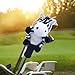 Yiju Plush Golf Wood Headcover Golf Supplies Guard Portable Club Giveaway Golf Club Head Cover Head Cover for Festivals Women Men, Zebra