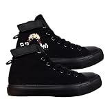 DHSPKN Anime Mha Canvas Shoes Deku Izuku Todoroki Sneakers Anime Cosplay High top Canvas Shoes