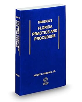 Paperback Bunko Trawick's Florida Practice and Procedure, 2019 ed. Book
