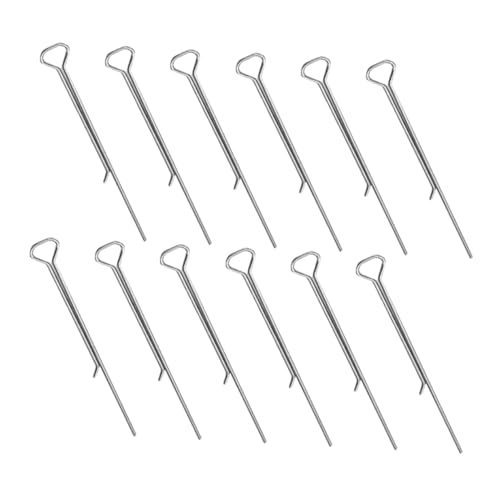 SOIMISS 12pezzi Supporto per in Metallo per Fabbricazione Candele Strumenti Centraggio Clip Fissaggio per Candele Accessorio per Fabbricazione Supporto Stabilizzatore per