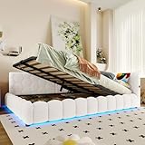 Éclairage d'Ambiance LED Ajustable :Ce canapé lit est équipé d'un éclairage d'ambiance LED réglable via une application, offrant 16 couleurs pour personnaliser votre espace selon vos envies et votre humeur. Créez une atmosphère romantique et intime dans votre chambre, idéale pour la relaxation et la détente.