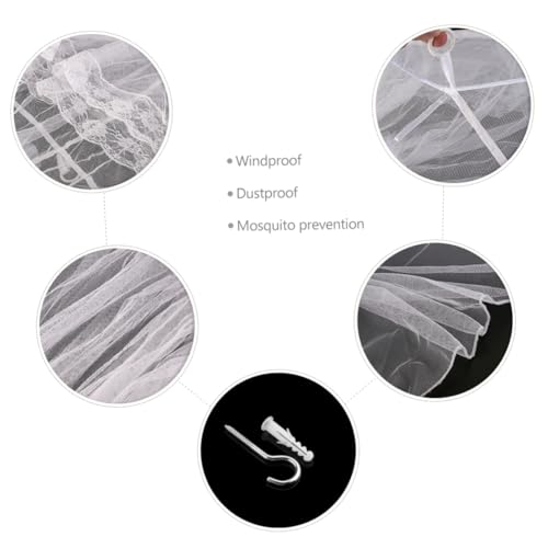 Toyvian Rede Para Bebê Gêmeo Crianças Cama Rede De Bebê Criança Cama Dossel Rede De Cama Infantil Cú