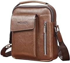 Mens Crossbody Bag for Brown