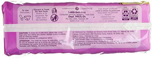 Image of Poise Incontinence Ultra Thins Light Absorbency, 24 Count