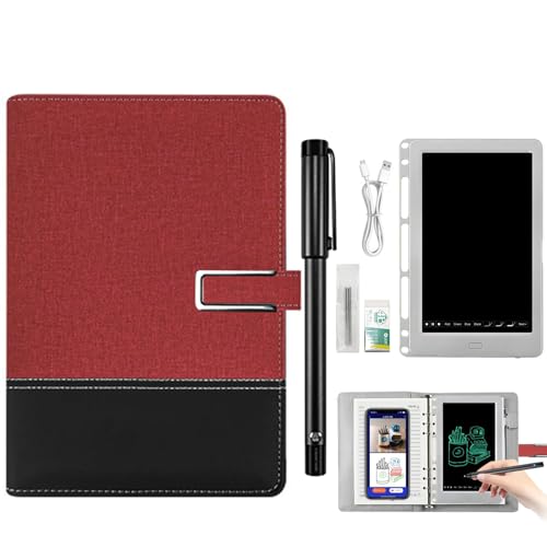 Carnet de croquis numérique A5 avec recharges de papier effaçables et stylo intelligent