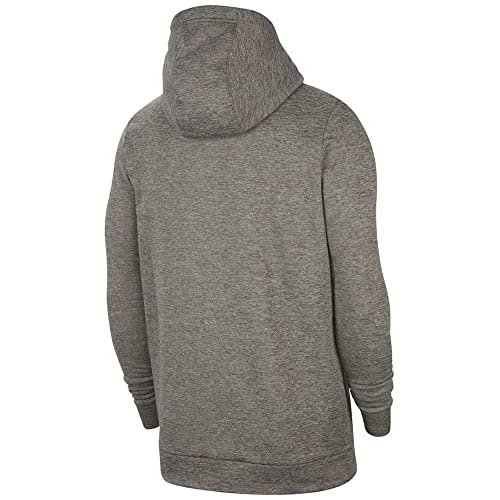 Nike Men's Therma Full Zip Athletic Training Hoodie Sweatshirt (as1, alpha, x_l, regular, regular, Dark Grey Heather, X-Large)3