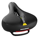 MOUSSE GEL HAUTE DENSITÉ : Les coussins de siège de vélo sont faits de cuir PU, résistance aux rayures et aux usures, Il y a beaucoup de petits points antidérapantes des deux côtés de la surface, améliorant l’adhérence de vos fesses et coussins. L’intérieur en cuir est rempli de mousse à mémoire gel de haute densité douce et élastique pour mieux protéger vos hanches