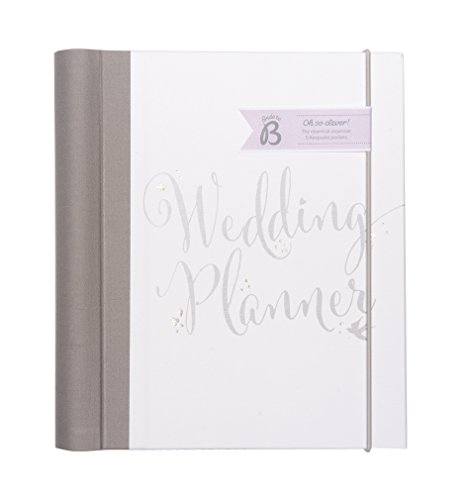 Busy B 4443 Bride To B Script Wedding Planner - Perfect Engagement Gift With Checklists, Pockets And An Undated Planning Countdown. #TOP22