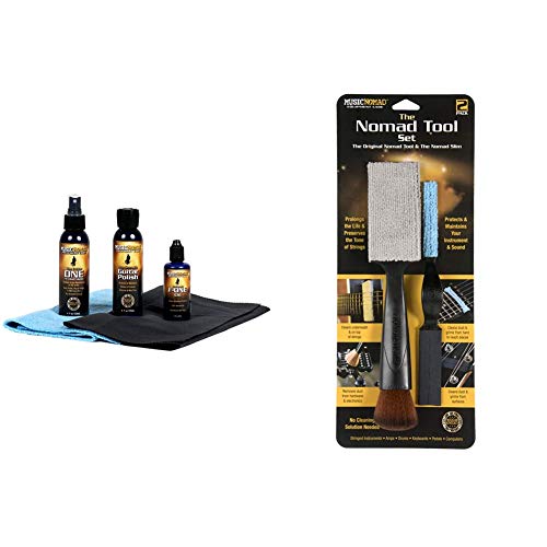 MusicNomad Guitar Cleaning And Care Product (MN108) & The Nomad Tool Set - The Original Nomad Tool & The Nomad Slim (MN204)