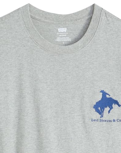 Ss Relaxed Fit Tee Lc Saddle Man 3 Mid T – Ansicht 5