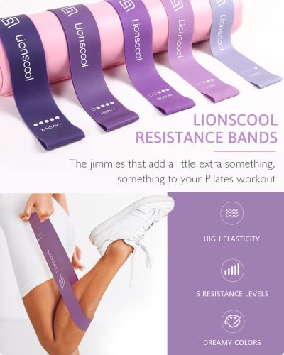 Pilates Starter Essentials, Lionscool Neoprene Coated Dumbbell Weights 3Lb And Lionscool Pilates Ring Set #TOP7