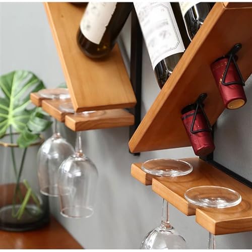 Soporte para botella de vino montado en pared miniatura 5