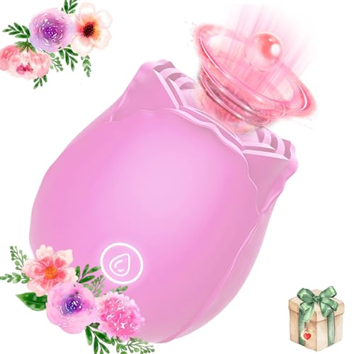 Enhanced 10 Mode 2026 New Red Roses Flower Toy for Women, Whisper-Quiet & Waterproof Design Toys (pink2)