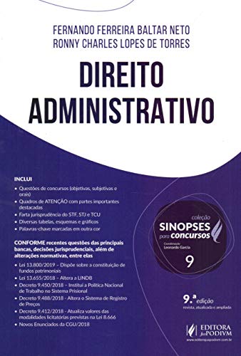 Direito Administrativo (Volume 9)