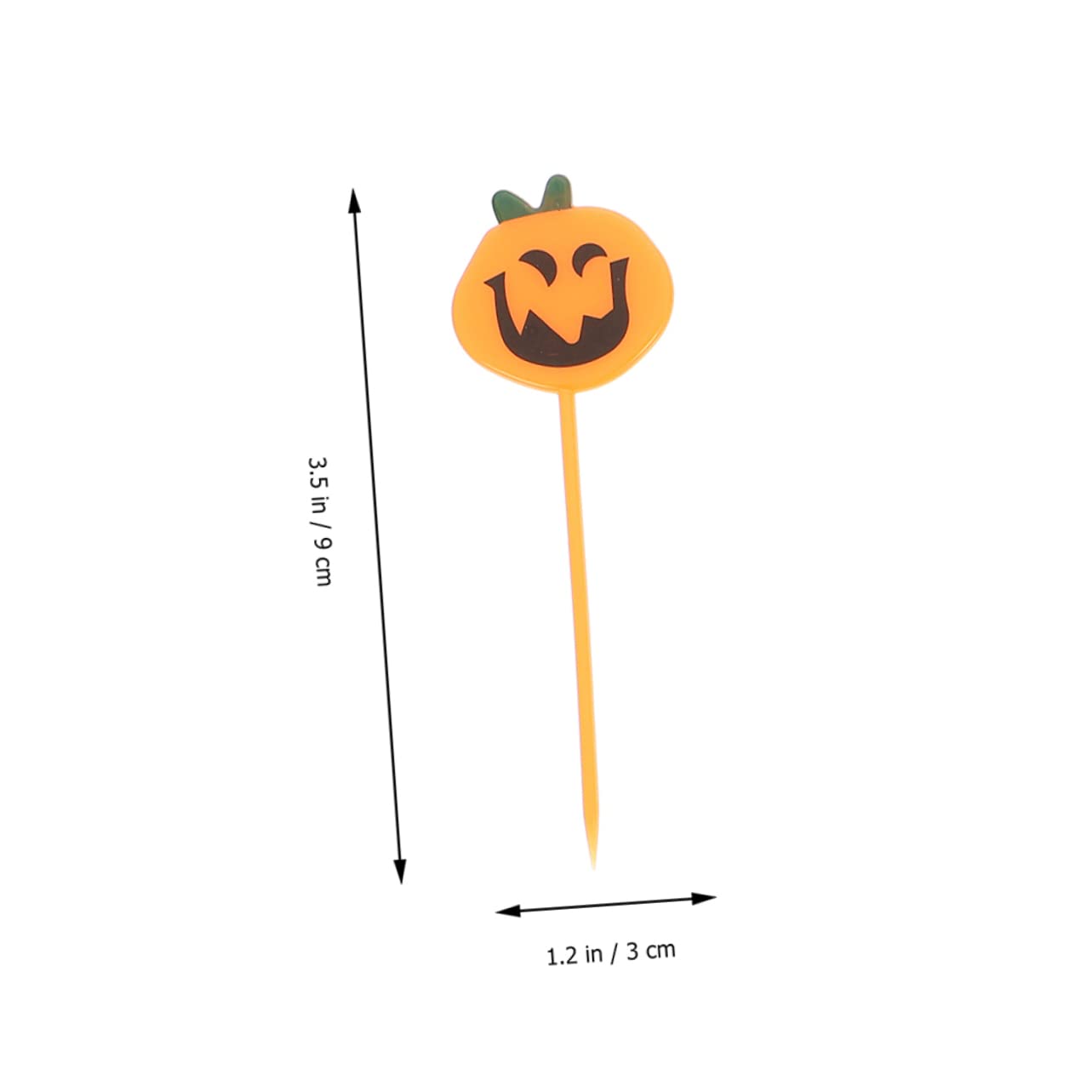 Ciieeo 150 Stk Halloween-plugin Partykucheneinsätze Kuchendekorationen Kuchen Picks Halloween-party-kucheneinsätze Halloween-party-kuchen-picks Dessert-sticks Kuchen Requisiten Plastik