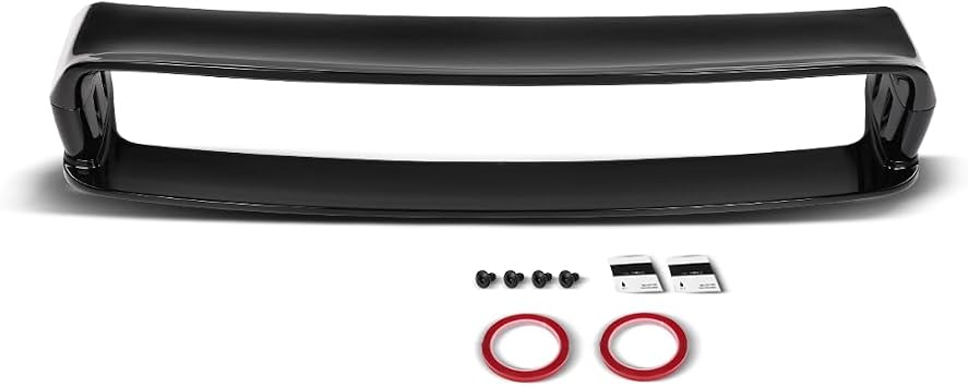 Rear Trunk Spoiler Wing Compatible with BMW 3 Series E36 2 & 4 Door Only 1992-1998, Fit BMW M3 Only 1994-1999, Not Fit Hatchback Model Gloss Black
