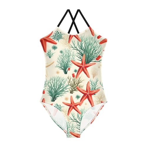 Starfish Girls One Piece Swimsuit Beach Swimwear 20857703